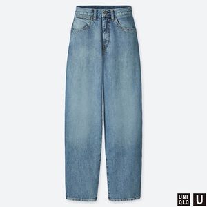 Uniqlo U High-Rise Wide Straight Jeans